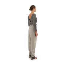 Load image into Gallery viewer, Hope Star Trousers Black Pepita Check - Concrete