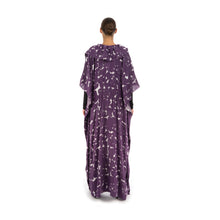 Load image into Gallery viewer, Hope Studio Silk Trousers Purple Sweep Print - Concrete