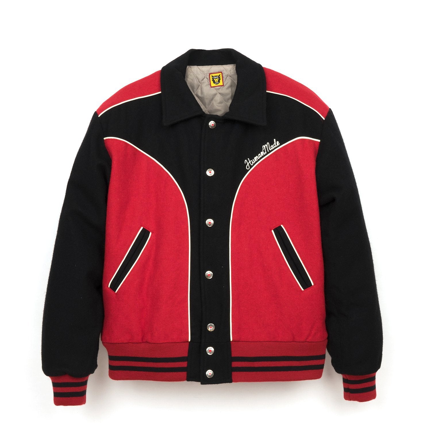 Human HUMAN MADE x RED WING VARSITY JACKET Made Jacket | Japanese