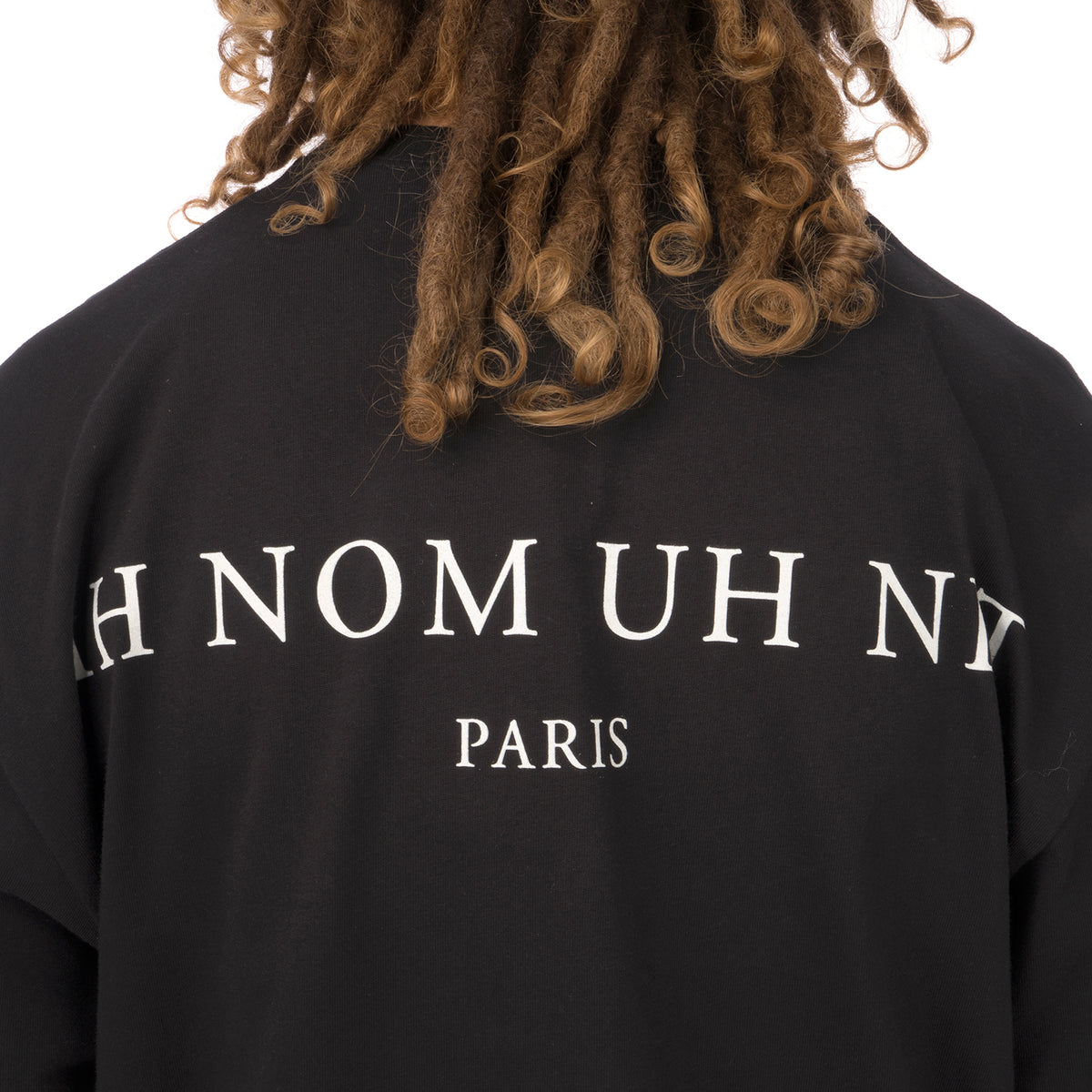 IH NOM UH NIT | Hendrix Bowl T-Shirt Black - Concrete