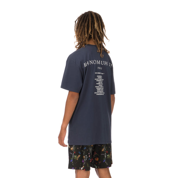 IH NOM UH NIT | Hendrix Sky T-Shirt Navy - Concrete