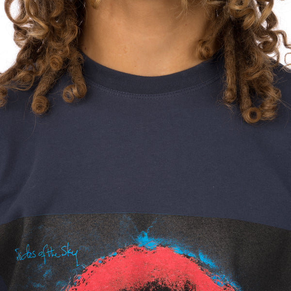 IH NOM UH NIT | Hendrix Sky T-Shirt Navy - Concrete