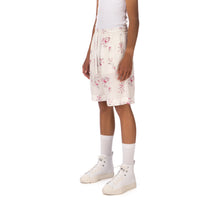 Load image into Gallery viewer, IH NOM UH NIT | Twill Cherry Blossom Print Shorts White - Concrete