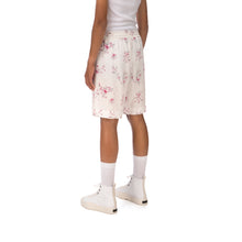 Load image into Gallery viewer, IH NOM UH NIT | Twill Cherry Blossom Print Shorts White - Concrete