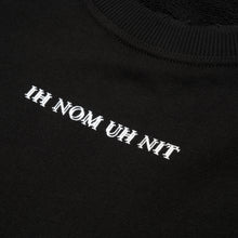 Load image into Gallery viewer, IH NOM UH NIT | Bowie Flash Sweatshirt Black - Concrete