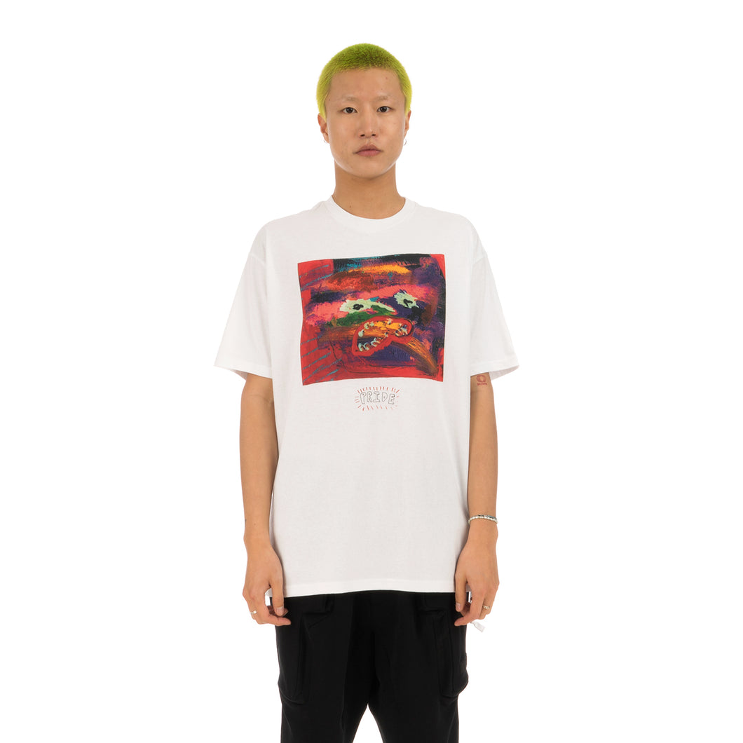 KSUBI | x Hidji World 'Pride' Biggie T-Shirt White - Concrete