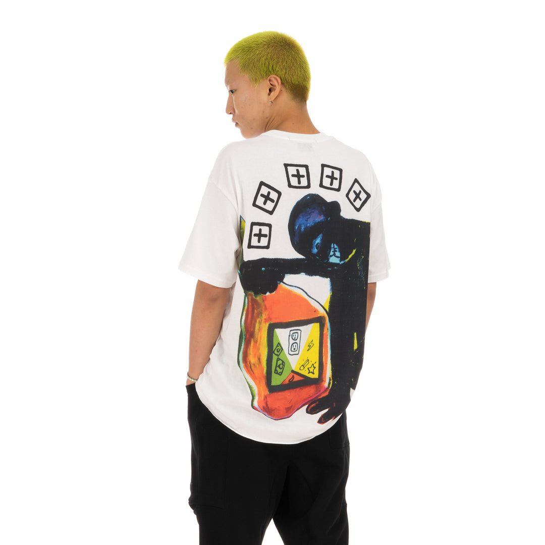KSUBI | x Hidji World 'Pride' Biggie T-Shirt White - Concrete
