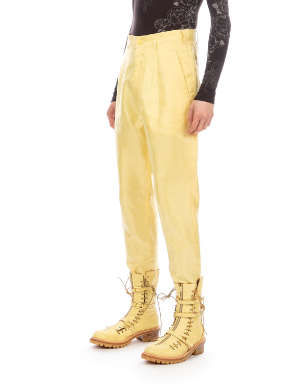 KANGHYUK | Aramid Loop Trousers Yellow - Concrete