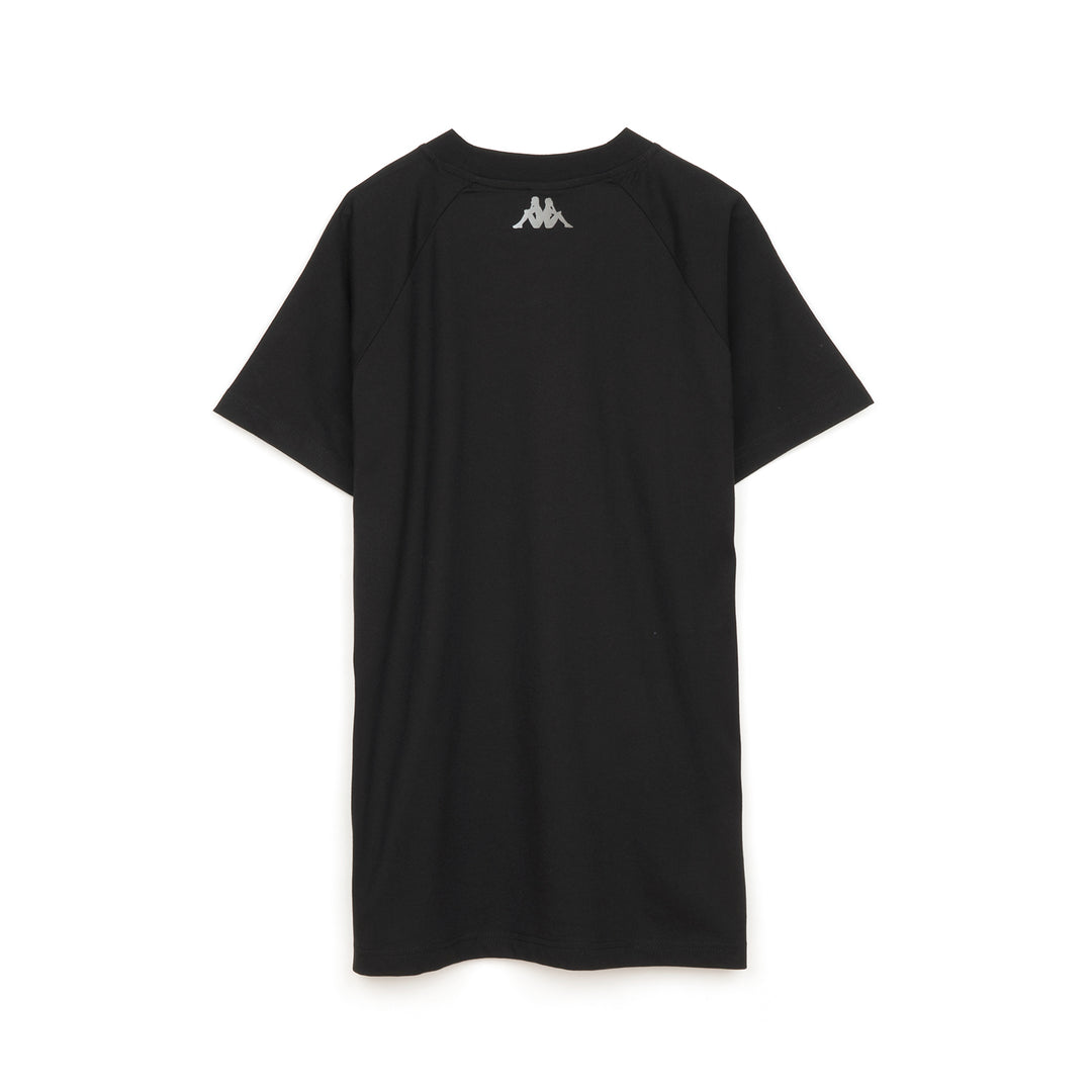 Kappa Kontroll Short Sleeve Raglan T-Shirt Black - Concrete