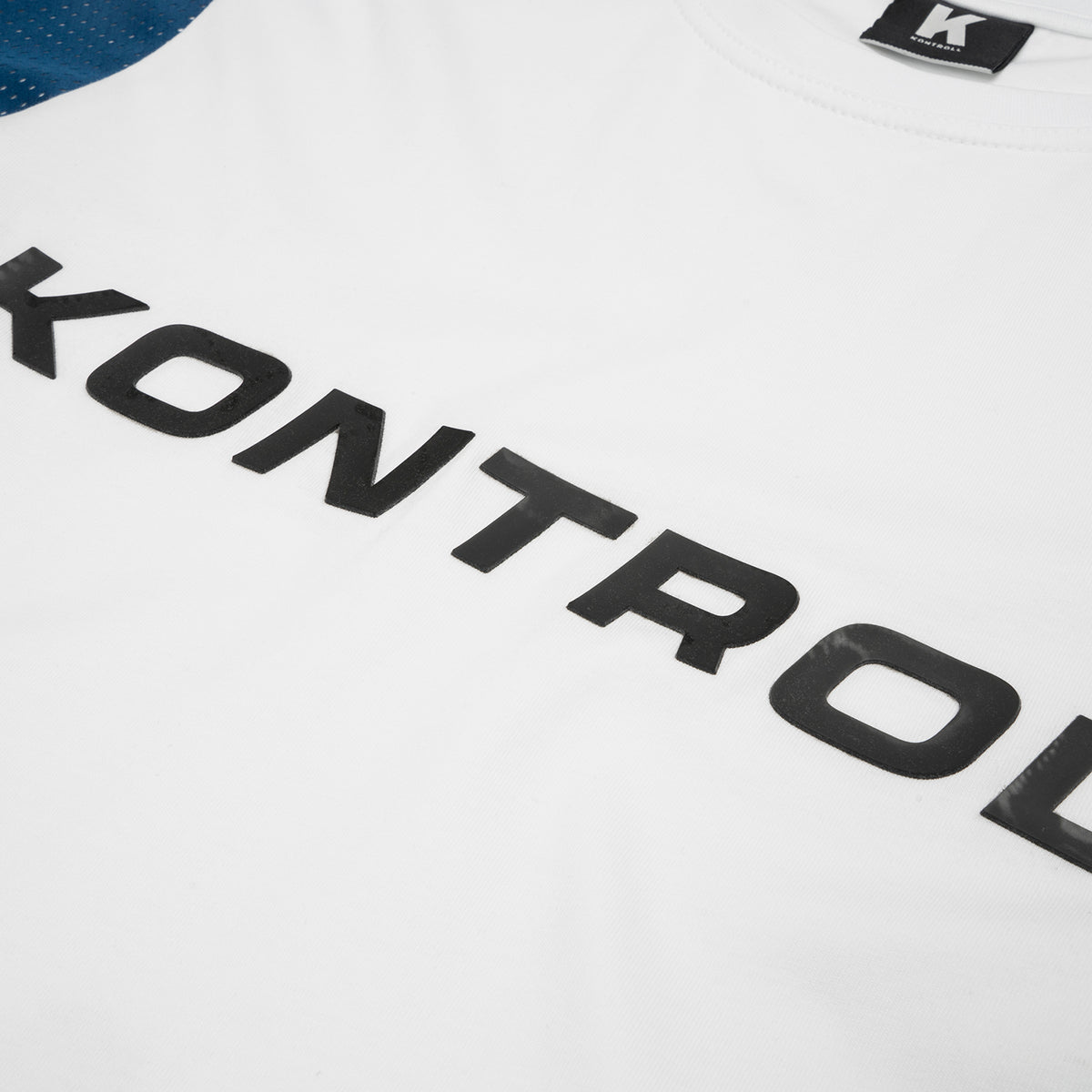 Kappa Kontroll Omini T-Shirt White / Blue Opal - Concrete