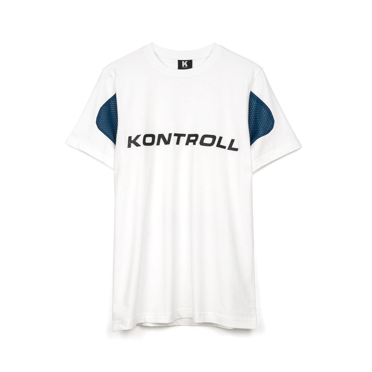 Kappa Kontroll Omini T-Shirt White / Blue Opal - Concrete