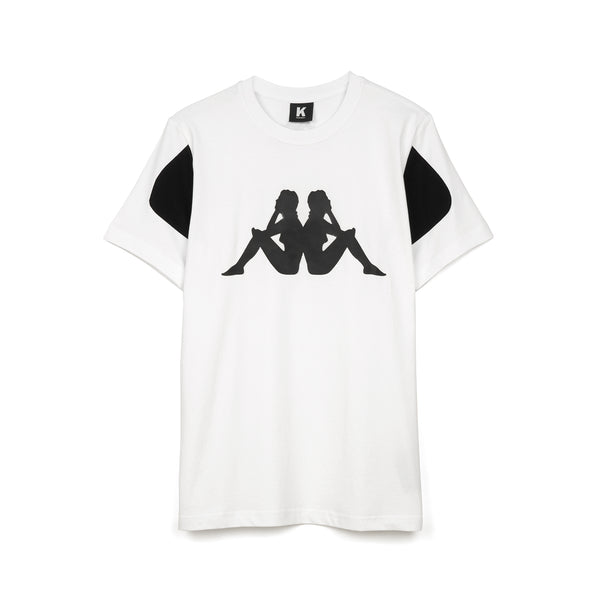 Kappa Kontroll Woman T-Shirt White - Concrete