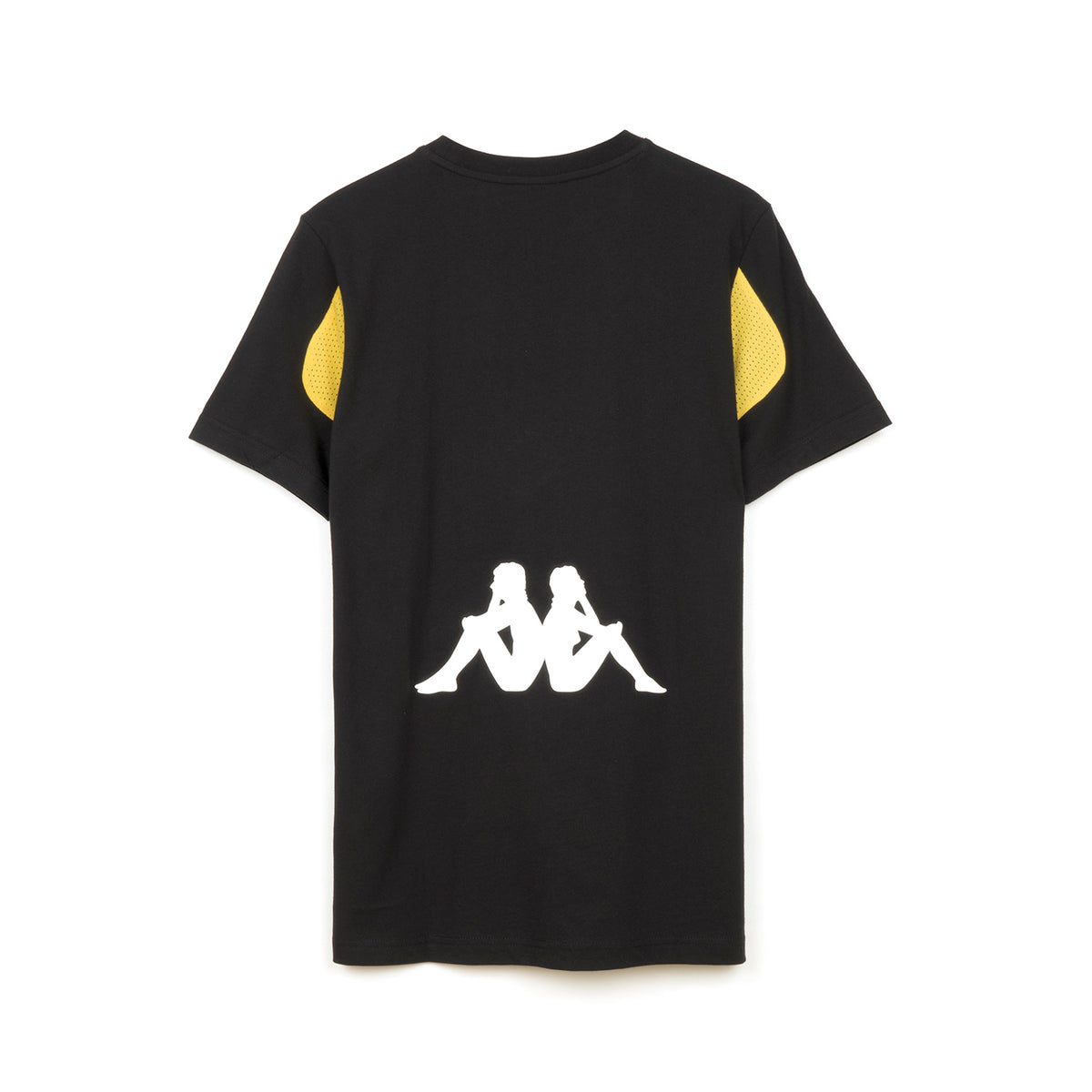 Kappa Kontroll Omini T-Shirt Black / Yellow-Lemon - Concrete