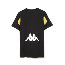 Load image into Gallery viewer, Kappa Kontroll Omini T-Shirt Black / Yellow-Lemon - Concrete