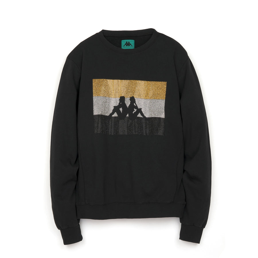Kappa x Danilo Paura 'Gwendalina' Sweatshirt w/ Studs Black - Concrete
