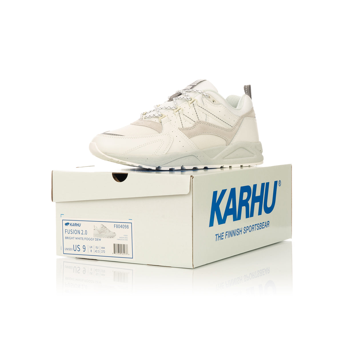 Karhu | Fusion 2.0 Bright White / Foggy Dew - Concrete