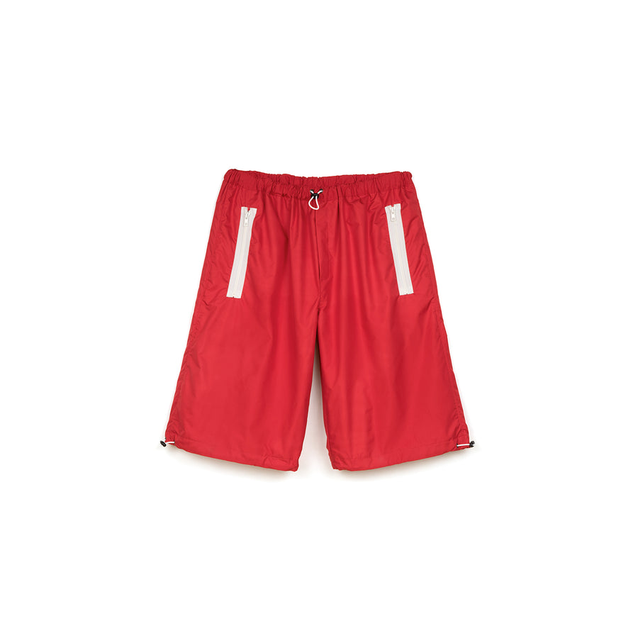 LC23 | Nylon Shorts Red - Concrete