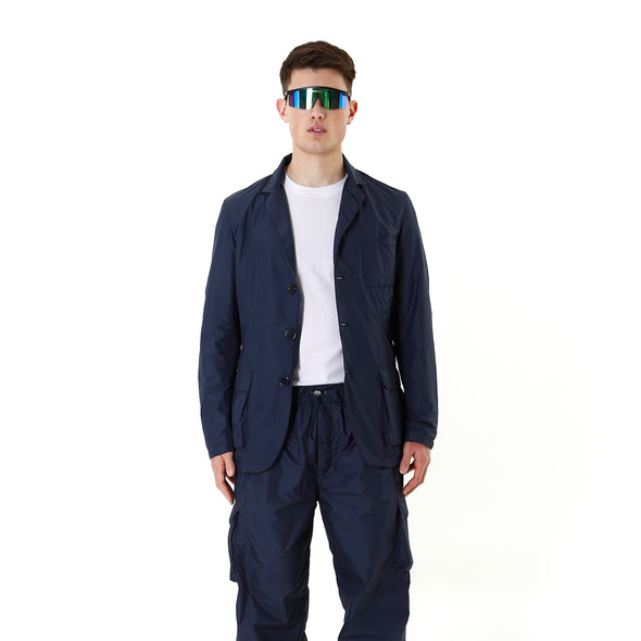 LC23 | Nylon Blazer Navy - Concrete