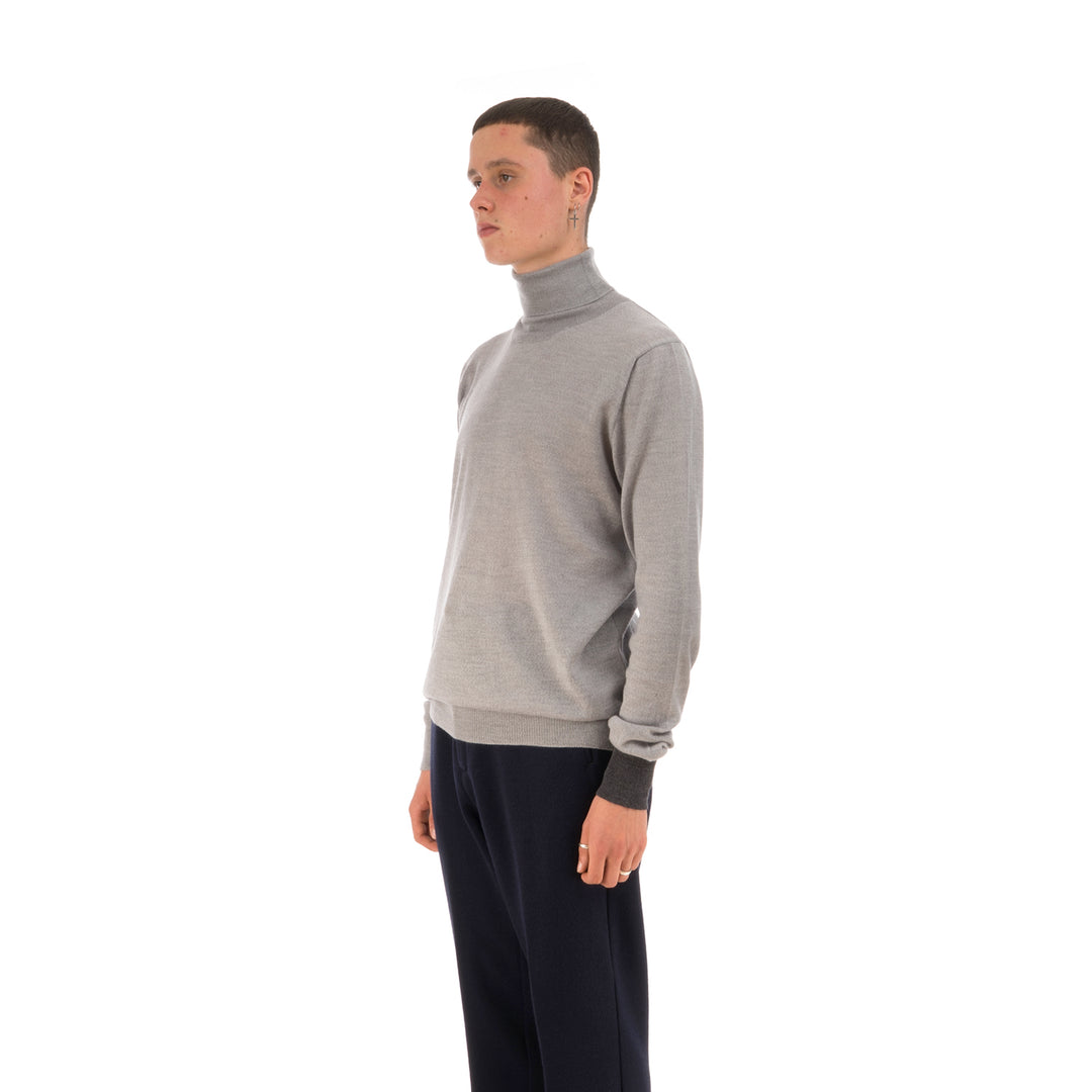 LC23 | Turtleneck Sweater Grey - Concrete