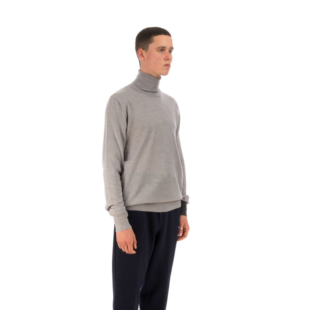 LC23 | Turtleneck Sweater Grey - Concrete