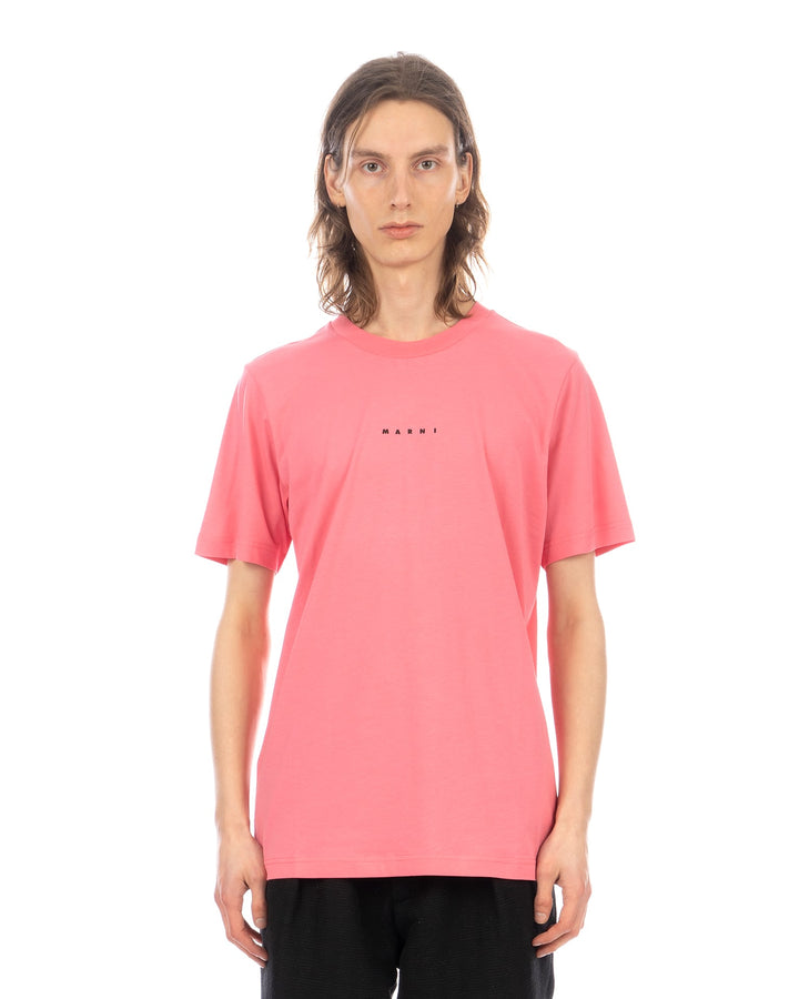 Marni | Logo T-Shirt Pink Candy - Concrete
