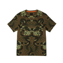 Load image into Gallery viewer, maharishi | Pixel Panther Slouch T-Shirt Maha Olive - Concrete