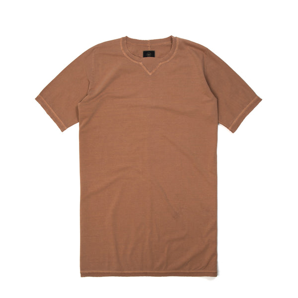 maharishi | Raw Cross Long T-Shirt Golden Brown - Concrete