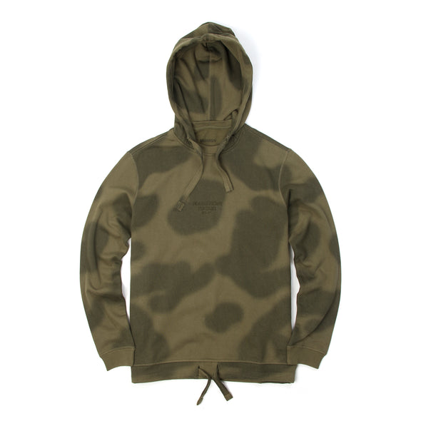 maharishi | Niseko Camo Hooded Sweat Woodland - Concrete