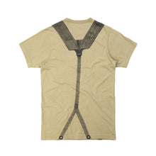 Load image into Gallery viewer, maharishi | Slim T-Shirt Mimic Pack Straps Olive Marl - Concrete