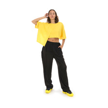 Load image into Gallery viewer, Marios Bandit Satin Trousers Black - Concrete