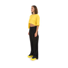 Load image into Gallery viewer, Marios Bandit Satin Trousers Black - Concrete