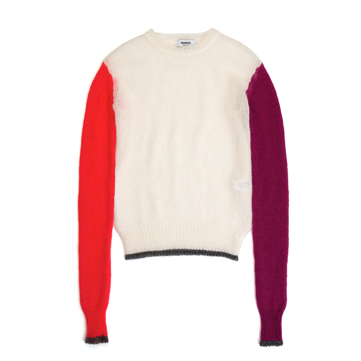 Marios Short Sweater Multicolor - Concrete