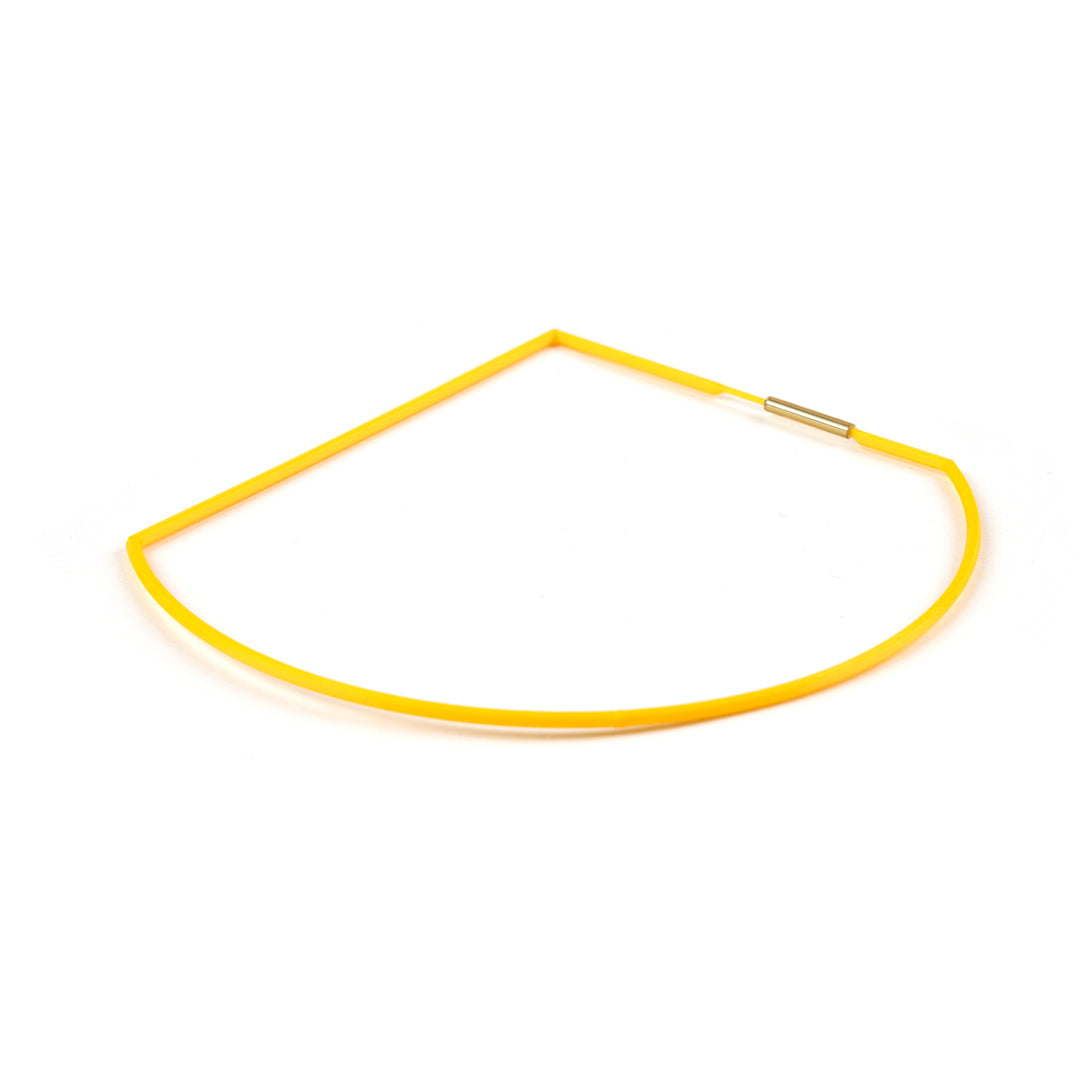 Marios x Jonathan Vivacqua Sculpture 3D Earrings Yellow - Concrete