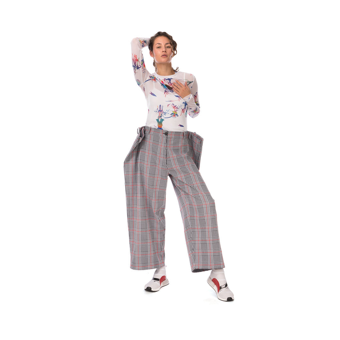 Marios Aesthete Trousers Black / Orange Floud - Concrete