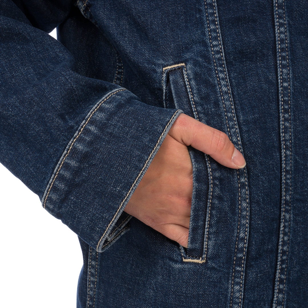 Marios Anarchy Jacket Denim Raw - Concrete