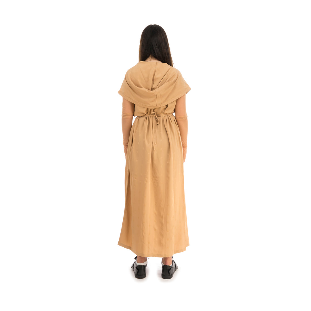 Marios Bedroom Dress Stars Jacquard Naturale - Concrete