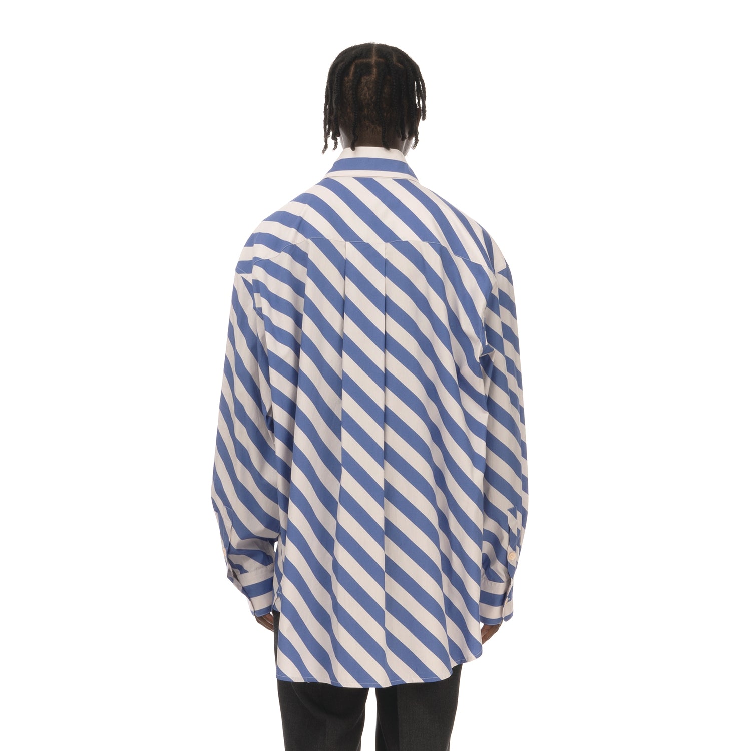 Marni | Shirt White / Blue Stripe | Concrete