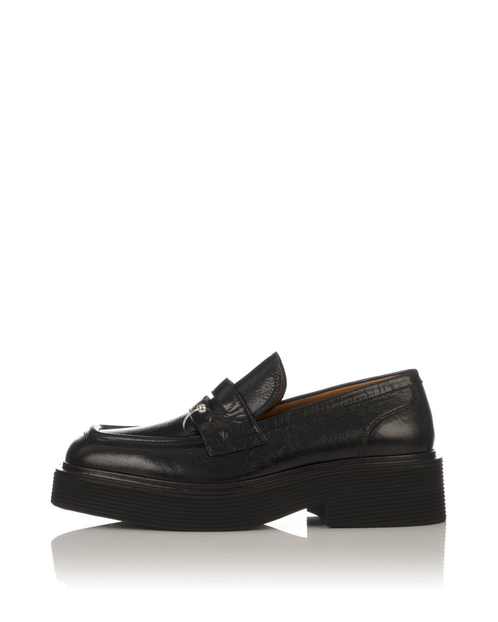Marni | Mocassin Shoe Black - Concrete