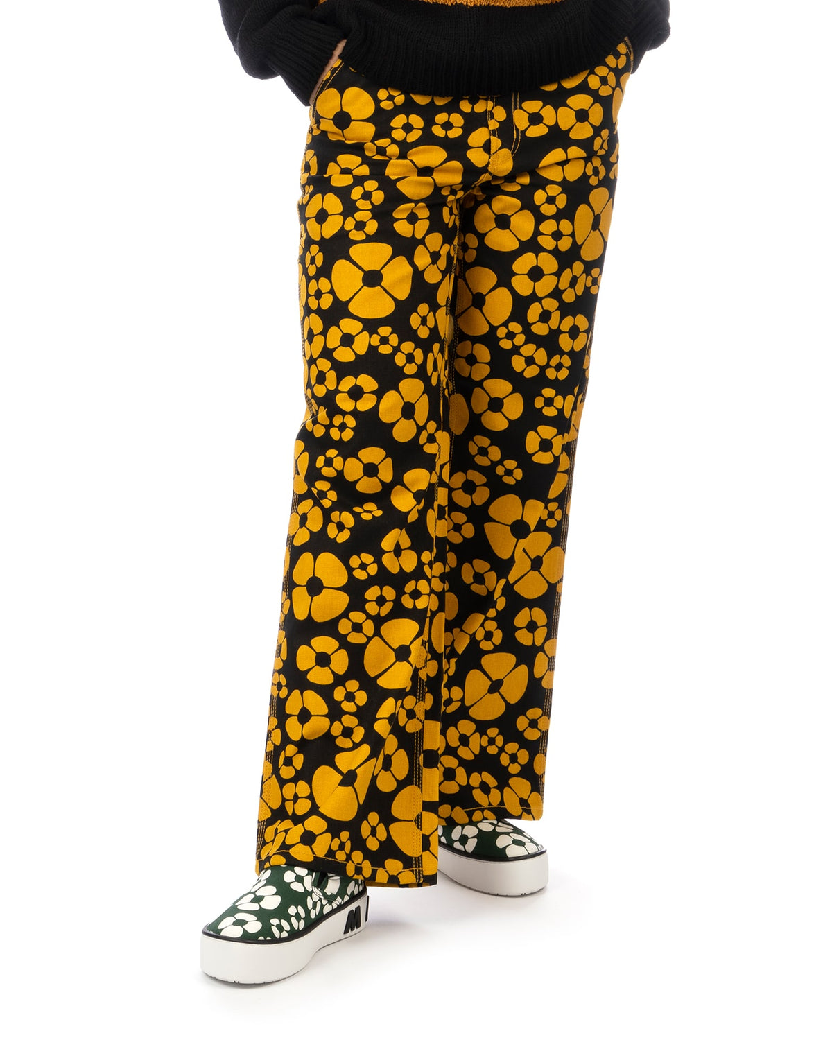 Marni | x Carhartt Trousers Sunflower - Concrete