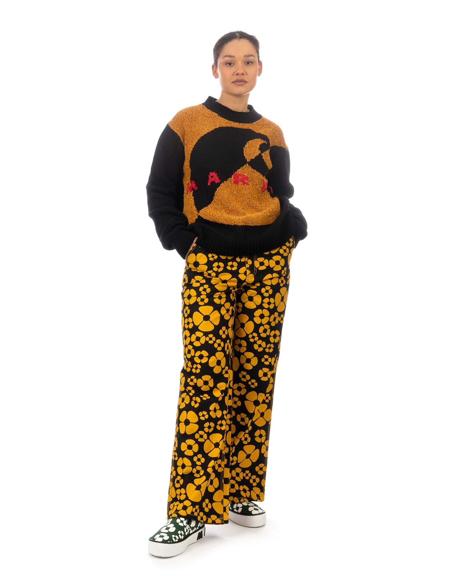 Marni | x Carhartt Girocollo Sweater Black | Concrete