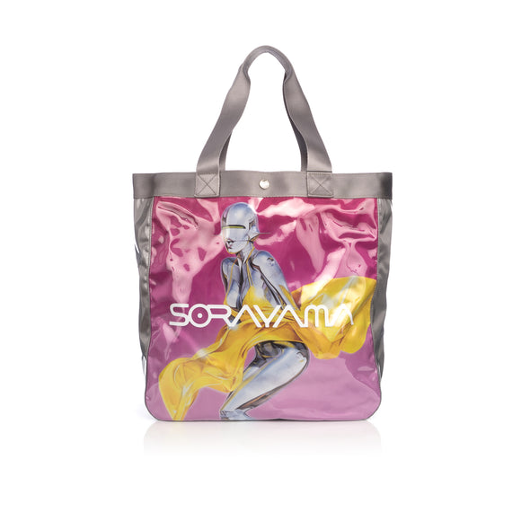Medicom Toy | x Sorayama 'Sexy Robot' Tote Bag by PORTER Pink - Concrete