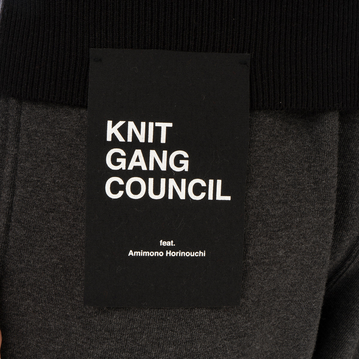 Medicom Toy | x Knit Gang Council 'The Shining' Twins Sweater Black - Concrete