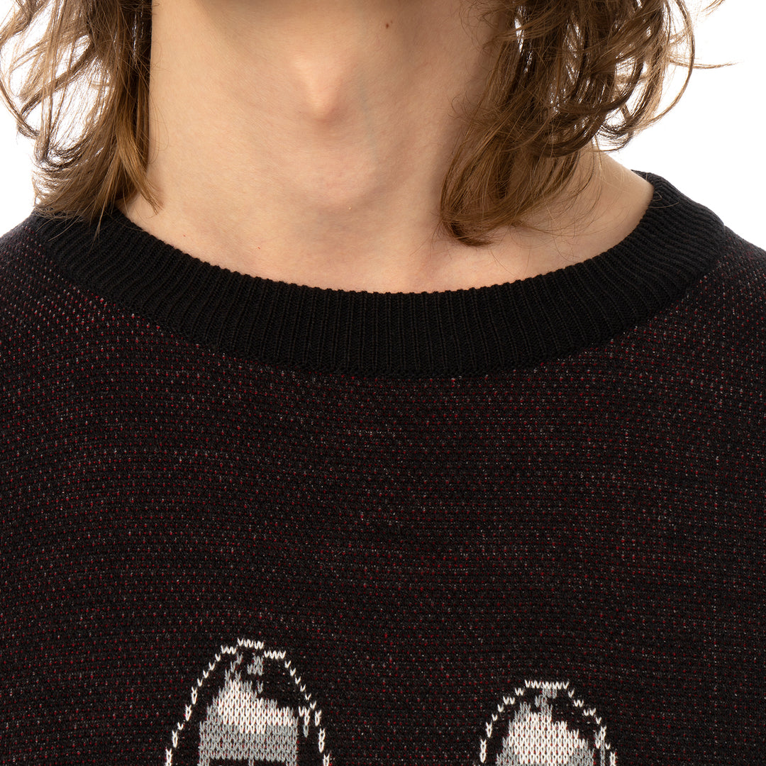 Medicom Toy | x Knit Gang Council 'The Shining' Twins Sweater Black - Concrete