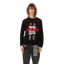 Load image into Gallery viewer, Medicom Toy | x Knit Gang Council &#39;The Shining&#39; Twins Sweater Black - Concrete