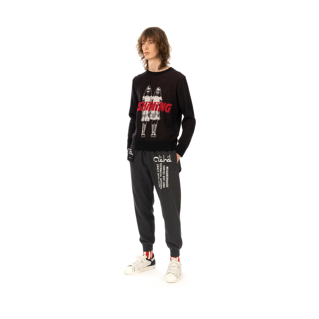 Medicom Toy | x Knit Gang Council 'The Shining' Twins Sweater Black - Concrete