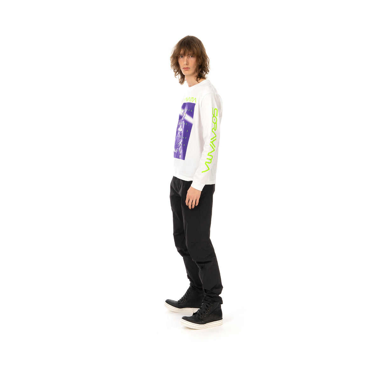 Medicom Toy | x Sorayama 'Sexy Robot 01' L/S T-Shirt White - Concrete
