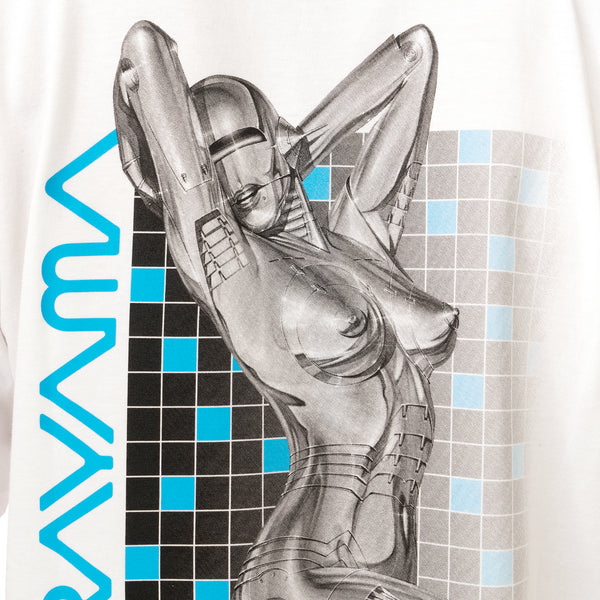 Medicom Toy | x Sorayama 'Sexy Robot 02' T-Shirt White / Black - Concrete