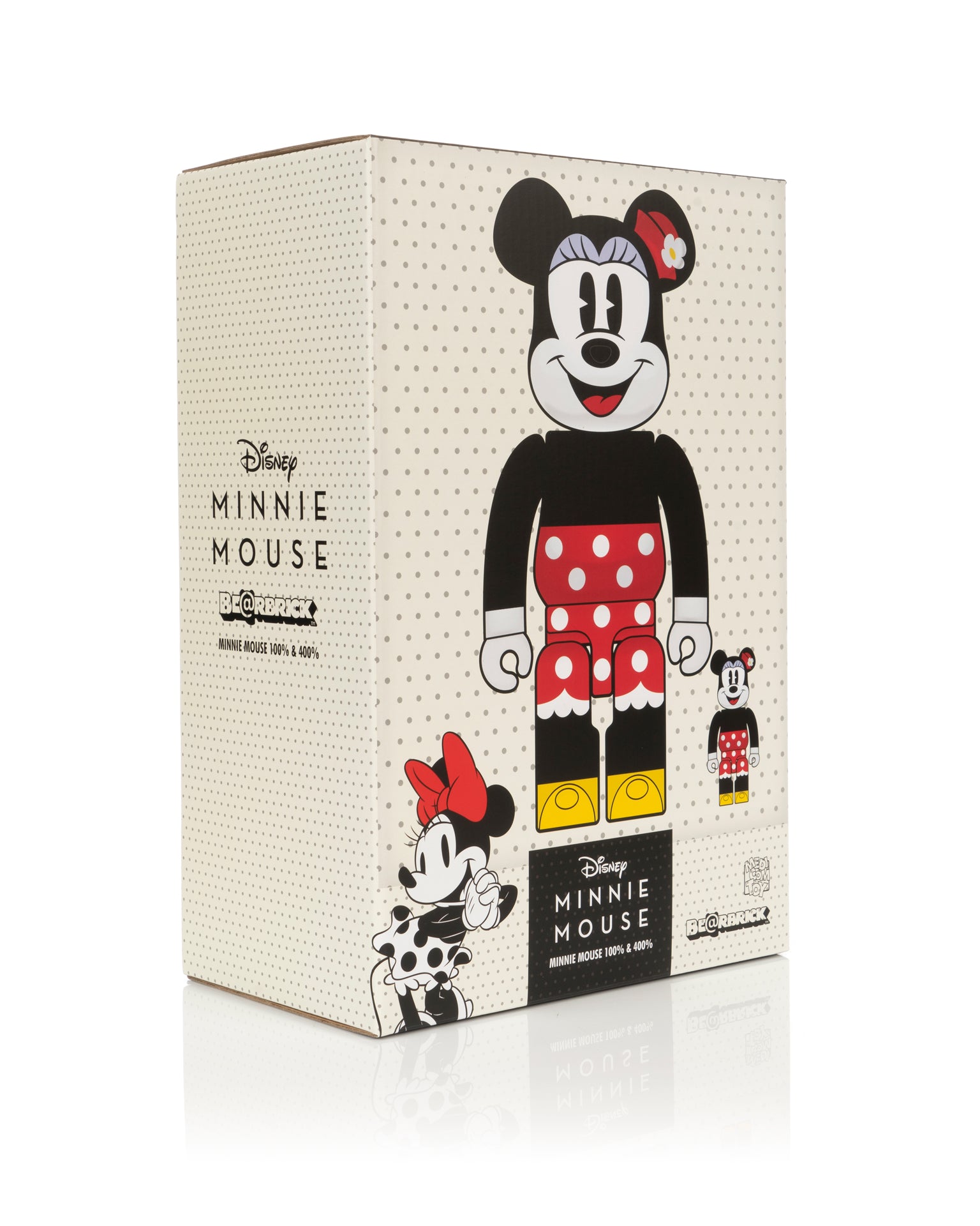 Medicom Toy | Be@rbrick Minnie Mouse 100% u0026 400% | Concrete