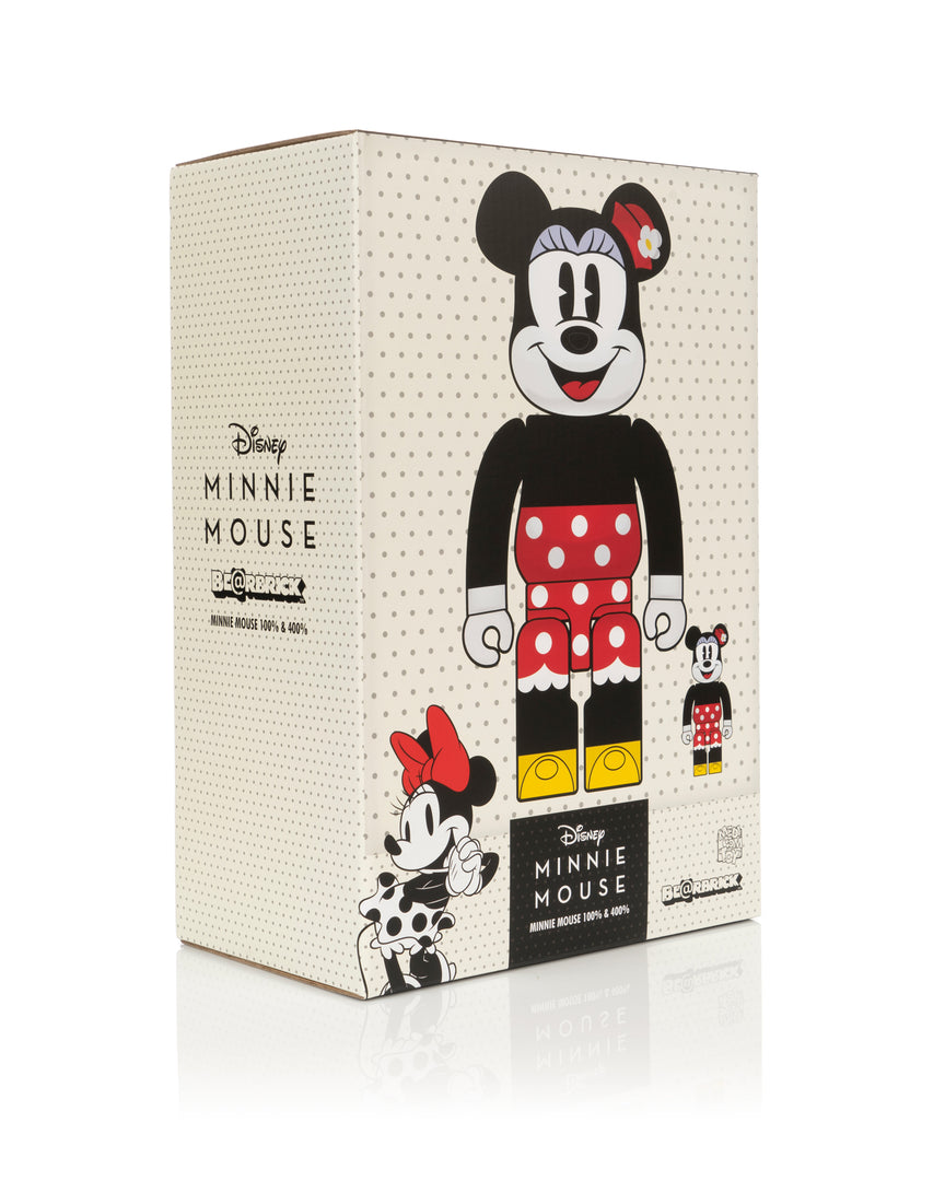Medicom Toy | Be@rbrick Minnie Mouse 100% & 400% - Concrete