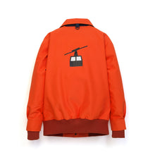 Afbeelding in Gallery-weergave laden, Museum of Friendship | Short Oversized Waterproof Jacket Orange - Concrete